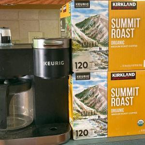 Photo of LOT 374: Keurig Coffee Maker and Two Boxes of Summit Roast Organic Coffee