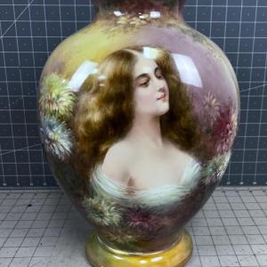 Photo of KPM Vase BEAUTIFUL Germany Hand Painted Porcelain 