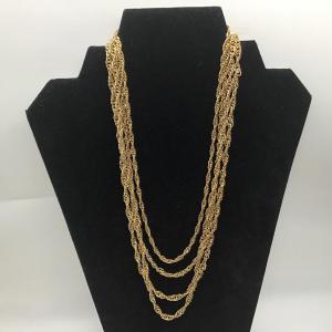 Photo of Gold, toned, chain necklace