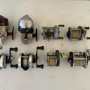 Photo of Lot of 8 Fishing Reels