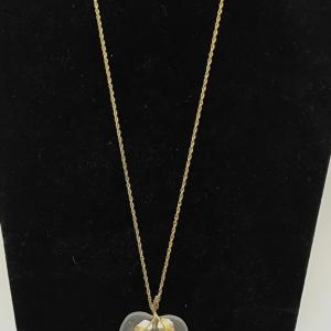 Photo of Frosted Apple Long Necklace by Avon Vintage