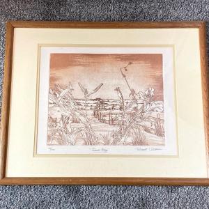 Photo of LOT 124: Signed and Numbered "Dune's Edge" 67/100 by Artist Robert Clibbon