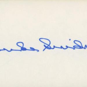 Photo of Duke Snider original signature