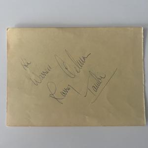 Photo of Larry Tavber original signature 