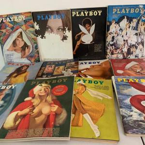 Photo of 1970s Playboy Magazine Lot