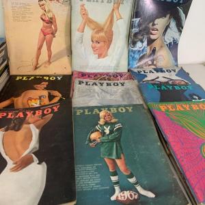 Photo of 1960s Playboy Magazine Lot