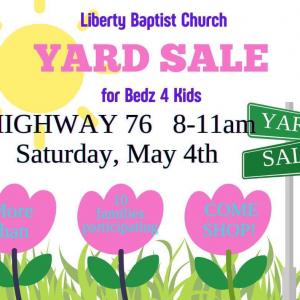 Photo of Yard Sale at Liberty Baptist Church