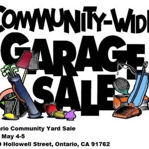 Photo of Community Yard Sale May 4-5th 1329 Hollowell Street - Ontario, California