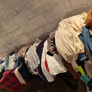 Photo of Priced to sell! Tons of adult and kids clothes