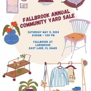 Photo of Fallbrook at Lansbrook Annual Community Yard Sale