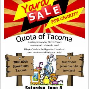 Photo of Quota of Tacoma Charity Garage Sale