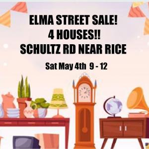 Photo of Elma Schultz Rd Street Sale - 4 houses - Sat 9-12ish