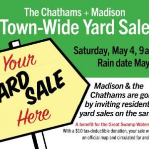 Photo of OVER 90 HOMES! Madison/Chatham Town Wide Yard Sale Saturday 5/4 9-2