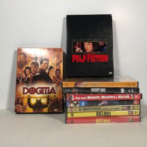Photo of LOT 152: Dogma Special Edition DVD, Pulp Fiction Collectors Edition, Kill Bill V