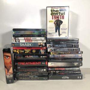 Photo of LOT 163: NIP TV Series DVDs - Michael Moore's The Awful Truth, Red vs. Blue, Pen