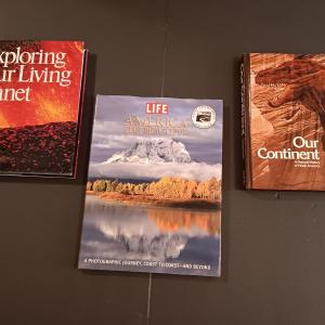 Photo of Three coffee table books on America