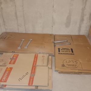Photo of Large sized moving boxes and wardrobe boxes