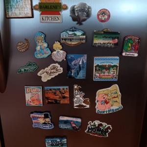 Photo of Refrigerator Magnets - RV Camper state map magnets - Darlene personalized