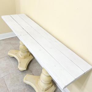 Photo of Custom Built ~ Farm Style Entry/Sofa Table