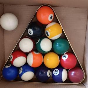 Photo of Billiard 16Pcs/Set 2 Inch Resin Billiard Ball Cue Balls Full Set Pool Table Acce