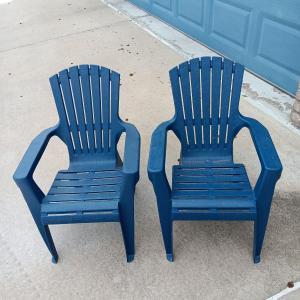 Photo of Adams MFG Patio Adirondack Chairs for children - little people sized.
