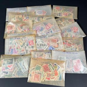 Photo of LOT 126: Collection of Vintage International Postage Stamps - France, Germany an