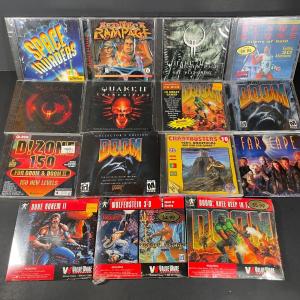 Photo of LOT 88: Collection Of Sealed PC Games - Space Invaders, Quake 2, Duke Nukem 2, D