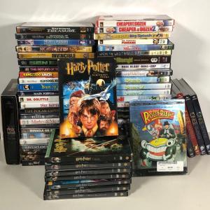 Photo of LOT 41: Children's & Family Movie DVDs - Who Framed Roger Rabbit, Harry Potter, 