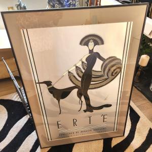Photo of Lot #30 Signed ERTE Seriograph - "Symphony in Black"