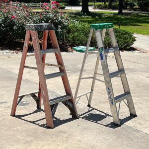 Photo of WERNER ~ Pair (2) 4Ft Ladders