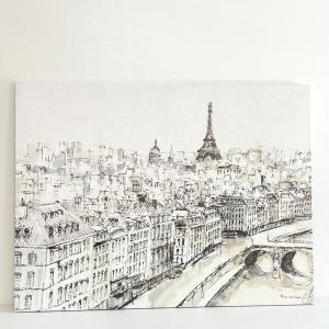 Photo of Paris Wrapped Canvas Print By PIOTR MICHEL