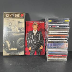 Photo of LOT 215: Collection Of Pop CDs - Rod Stewart, Perry Como & More