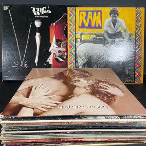 Photo of LOT 218: Collection Of Rock Records - The Who, Paul McCartney, Santana & More