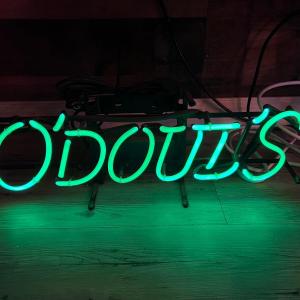 Photo of Green Oâ€™Doulâ€™s neon