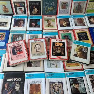 Photo of HUGE LOT - Vintage 8 Track Tape Collection Country Elvis More