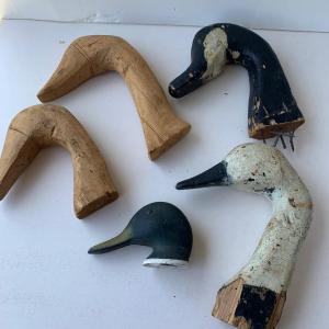 Photo of Duck Geese Decoy Heads Most Wood