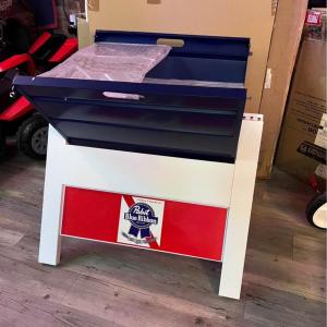 Photo of Extremely Rare PBR Pabst Blue Ribbon Folding Tailgate Grill