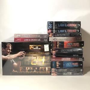 Photo of LOT 44: Kiefer Sutherland's 24: The Complete Series DVD Box Set w/ Law & Order -