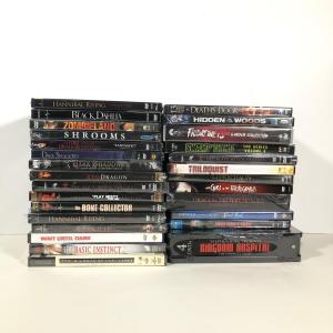 Photo of LOT 30: NIP Collection of Horror / Thriller DVDs - Swamp Thing, Friday the 13th 