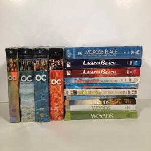 Photo of LOT 12: TV Show DVDs - The OC, Melrose Place, Laguna Beach, Californiacation & W