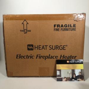 Photo of LOT 280: NIP Heat Surge Electric Fireplace Heater