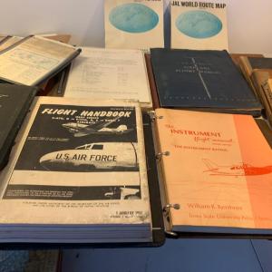 Photo of Vintage Flight Manuals Lot