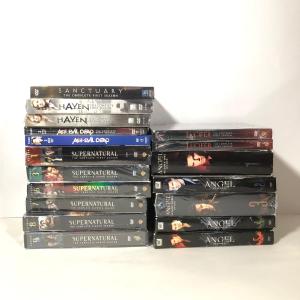 Photo of LOT 50: TV Show DVD Collection - Supernatural, Ash vs. Evil Dead, Lucifer, Angel