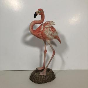 Photo of LOT 120: Vintage Signed Boehm Wading Bird Series Flamingo Figurine 40294