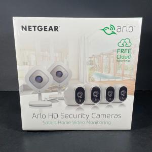 Photo of LOT 204: NetGear Arlo HD Security Cameras Smart Home Video Monitoring VMK3500 (N