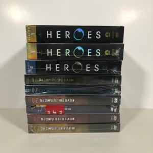 Photo of LOT 8: TV Show Seasons DVDs - Heroes Season 1-2 & Oz Seasons 1-6