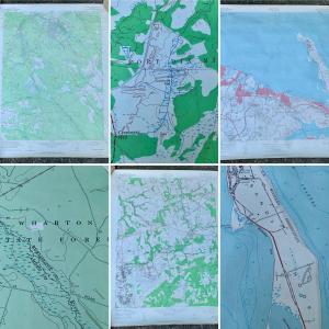Photo of LOT 114: Vintage Topographical Maps of New Jersey from The US Dept. of Army Corp