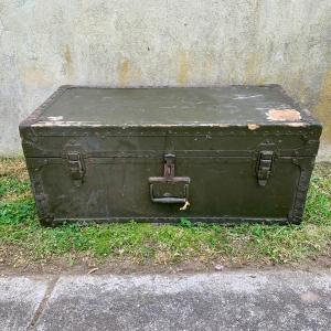 Photo of LOT 117: Vintage Military Trunk