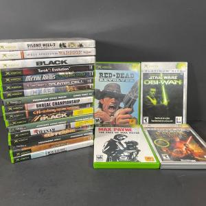Photo of LOT 93: Collection Of Original Xbox Games - Max Payne 2, Star Wars, Red Dead & M