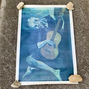 Photo of LOT 113: "The Old Guitarist" by Pablo Picasso Print